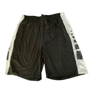 Black and White Men's Shorts